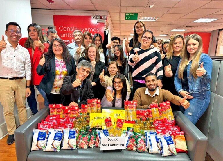 Aportando a la “Despensa” de Fundación Las Rosas